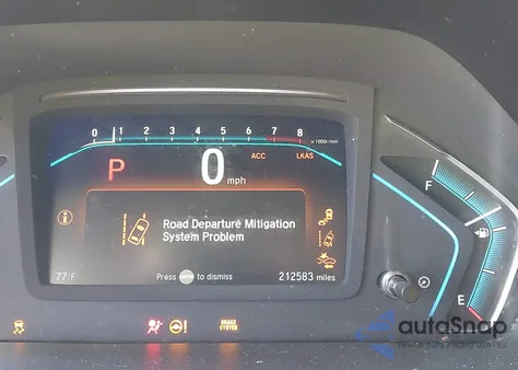 2018 Honda Odyssey Elite from USA, damaged, VIN 5FNRL6H98JB042262